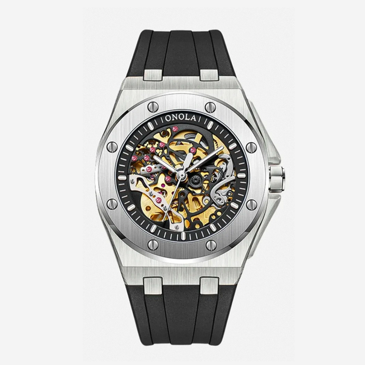 Relógio Skeleton Moderno E Desportivo De Aspeto Marcante | 52mm