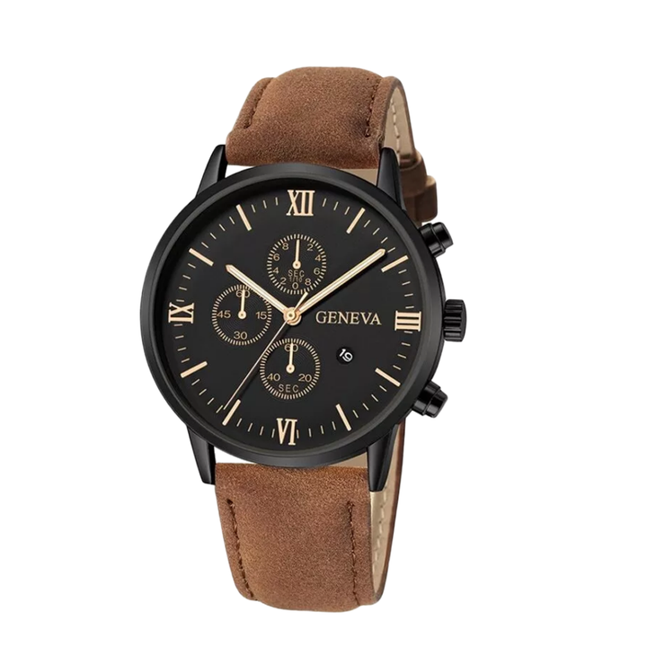 Relógio De Quartzo De Estilo Descontraído Com Mostrador Analógico | 40.5mm