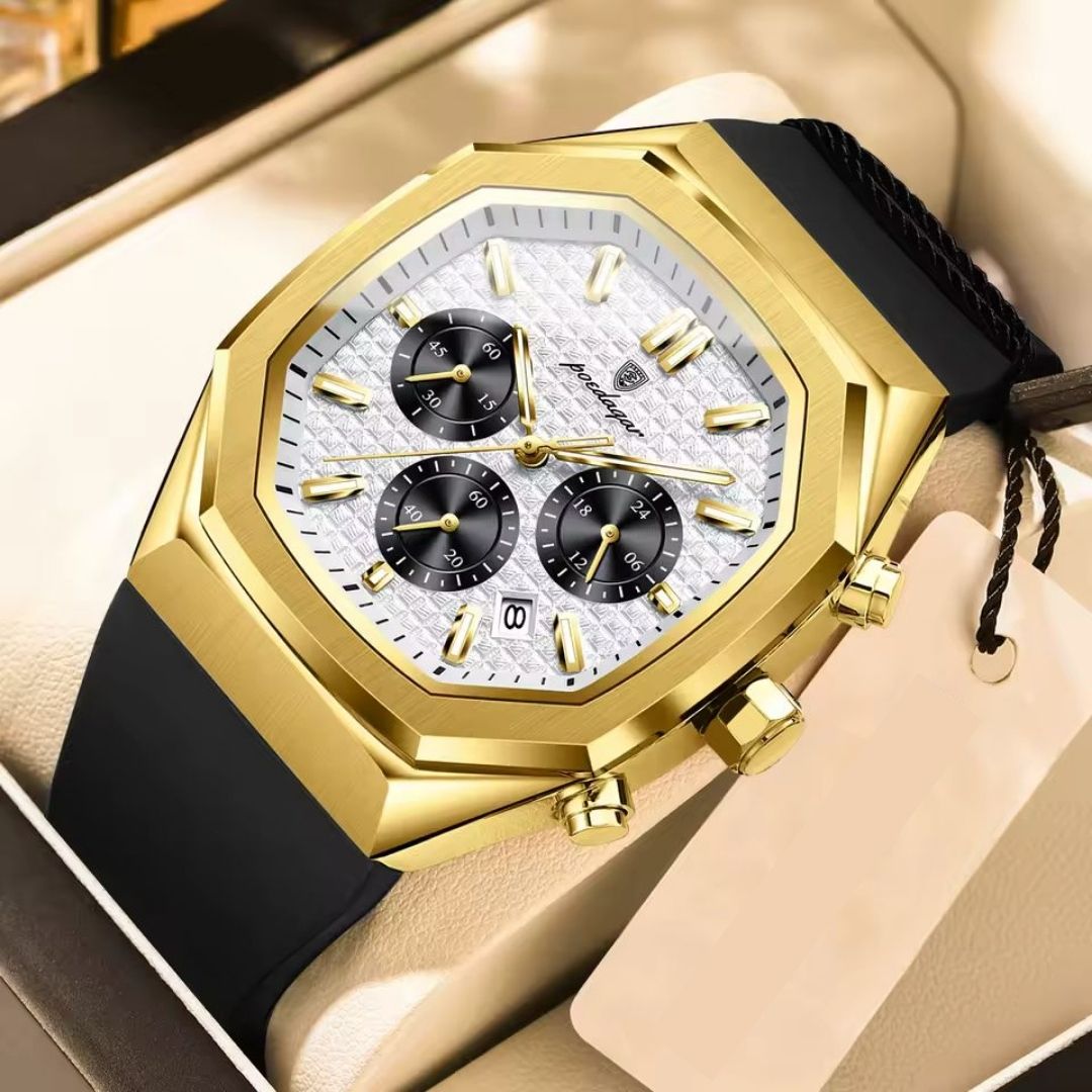 Relógio Militar Luminoso à Prova de Água