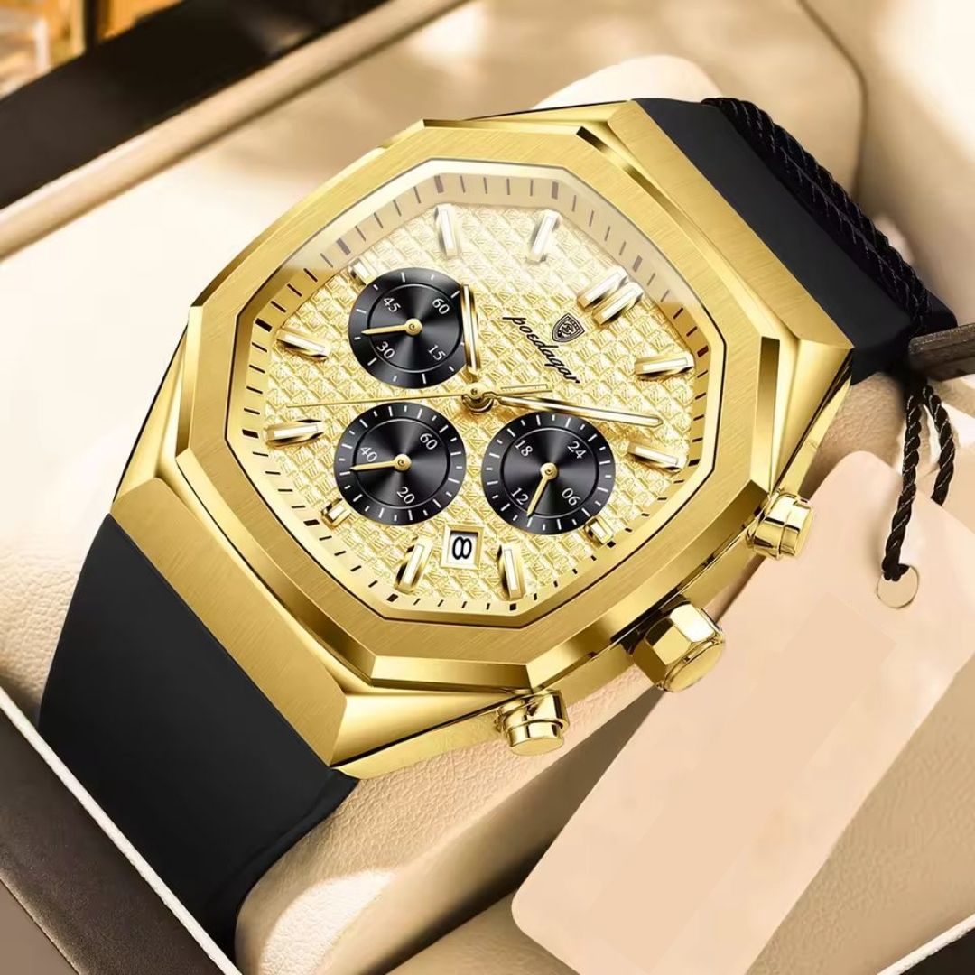 Relógio Militar Luminoso à Prova de Água