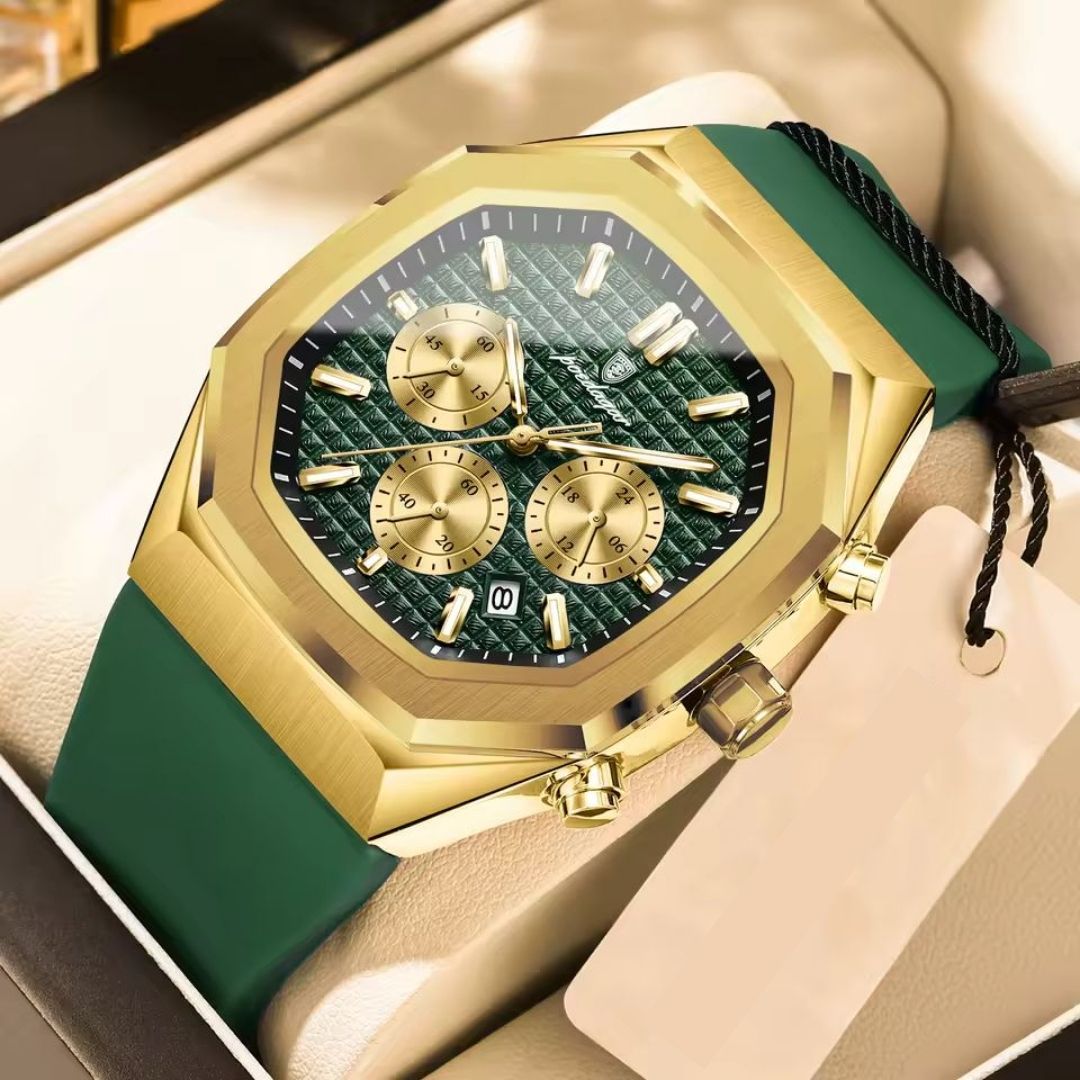 Relógio Militar Luminoso à Prova de Água