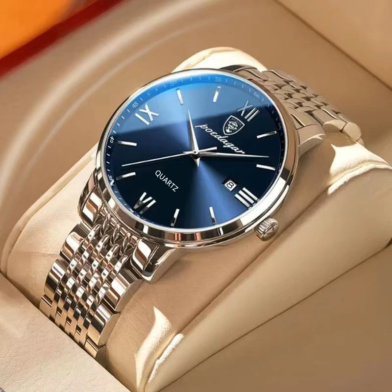 Relógio de Pulso Elegante Masculino Desportivo de Luxo