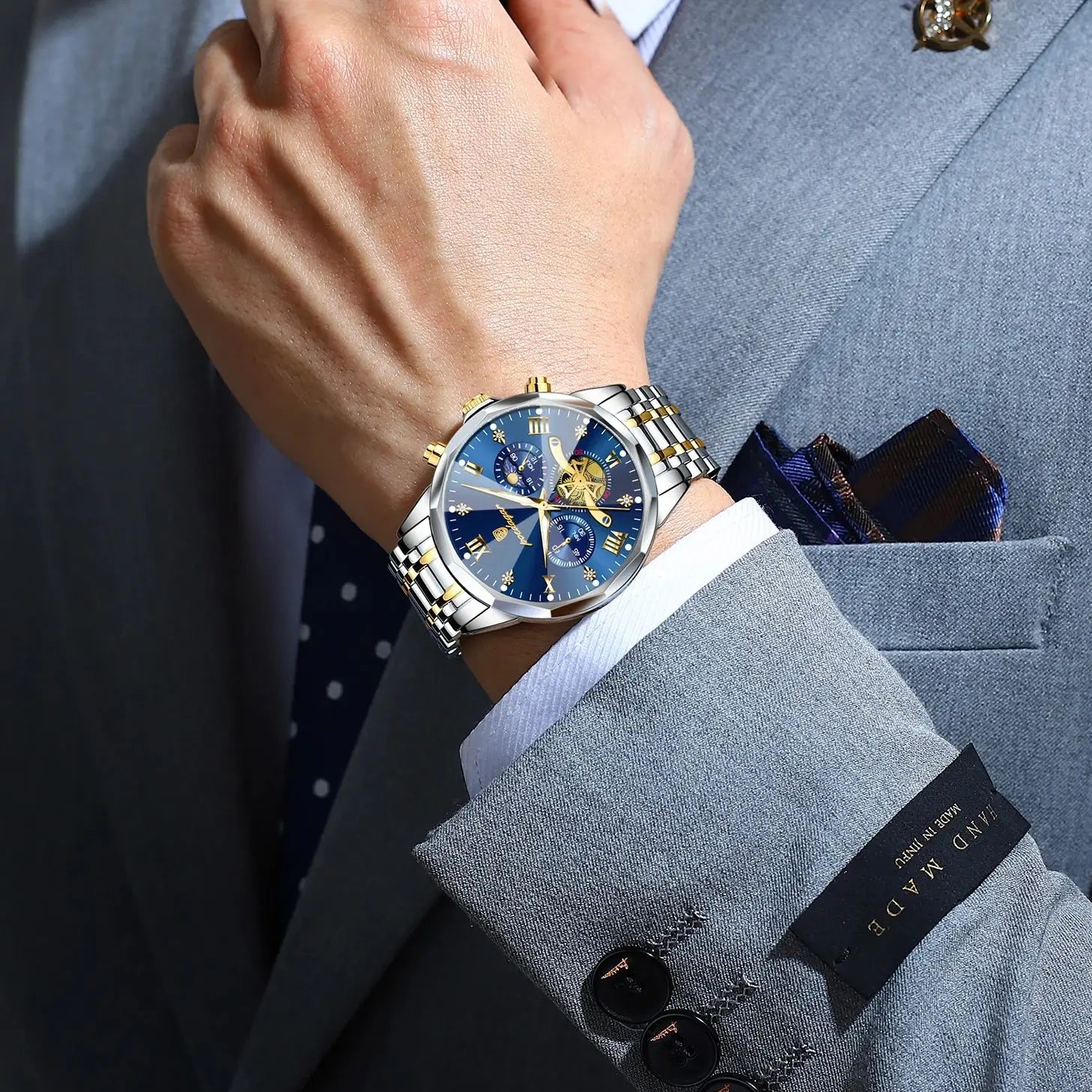 Relógio Classico de Luxo