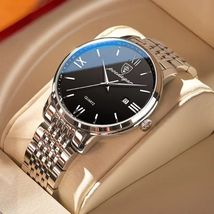 Relógio de Pulso Elegante Masculino Desportivo de Luxo