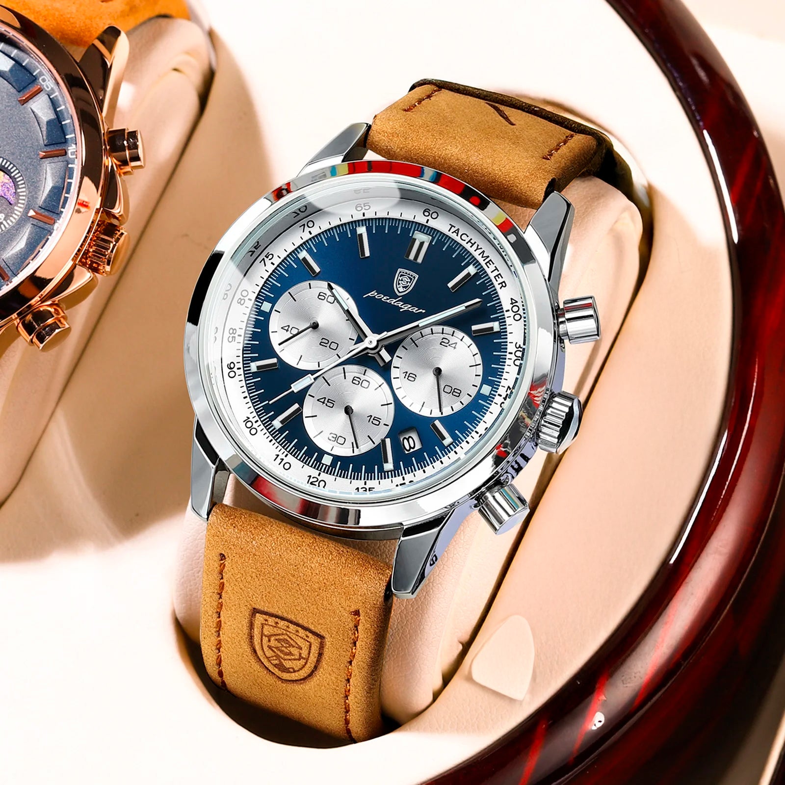 Relógio de Quartzo Masculino Elegante