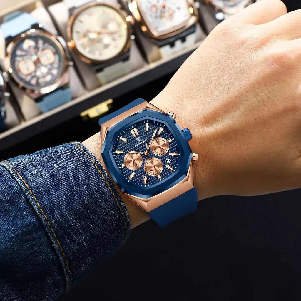 Relógio Militar Luminoso à Prova de Água