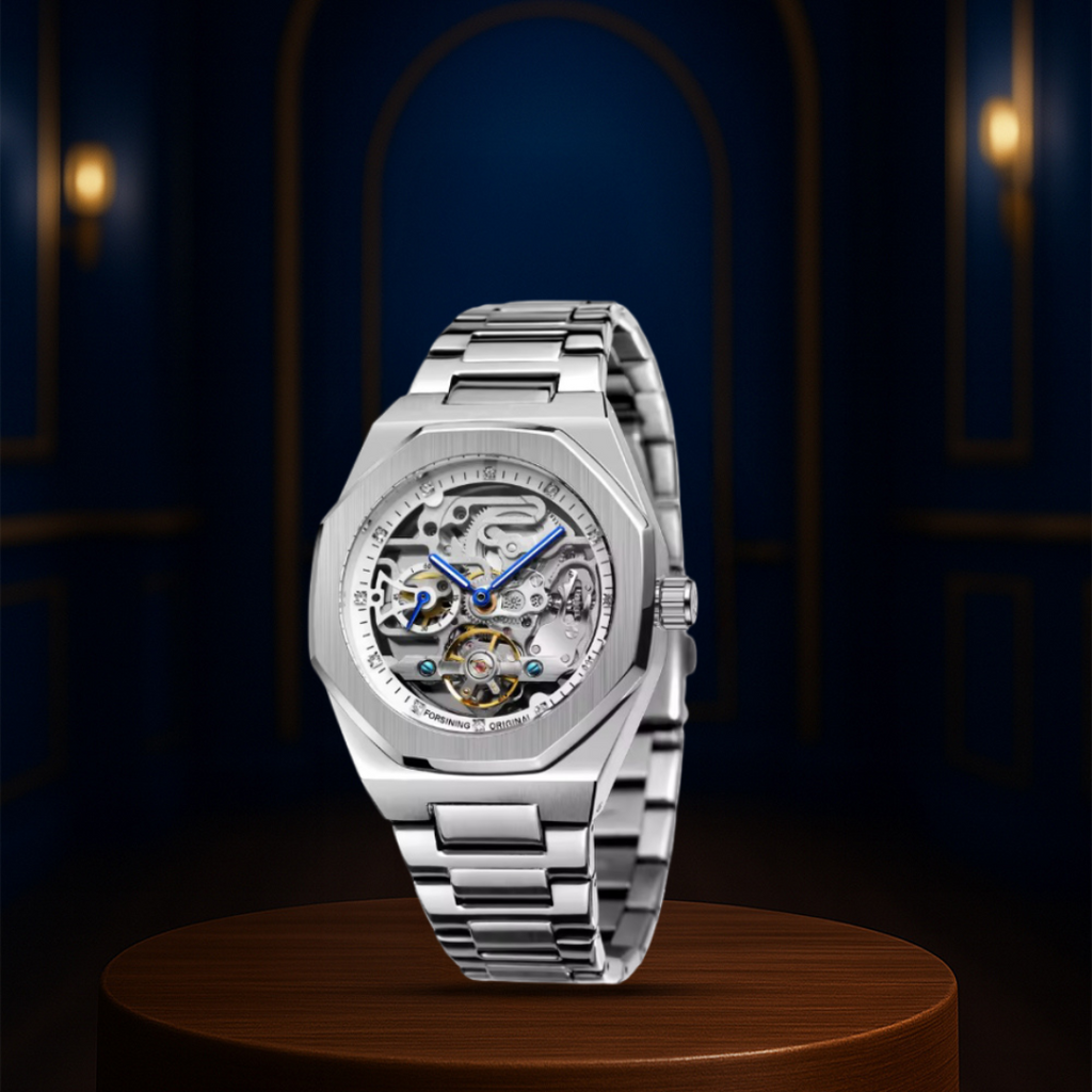 Relógio Automático Skeleton Forsining | 41.2mm