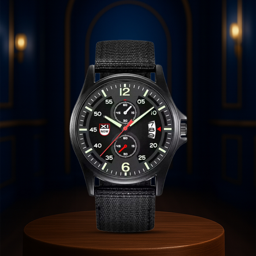 Relógio Cronógrafo De Campo Tático | 40mm