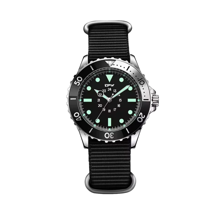 Relógio Clássico Com Marcadores Luminosos | 41mm