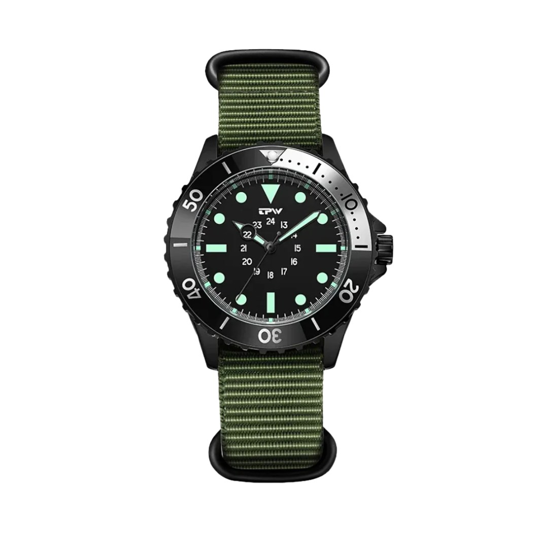 Relógio Clássico Com Marcadores Luminosos | 41mm