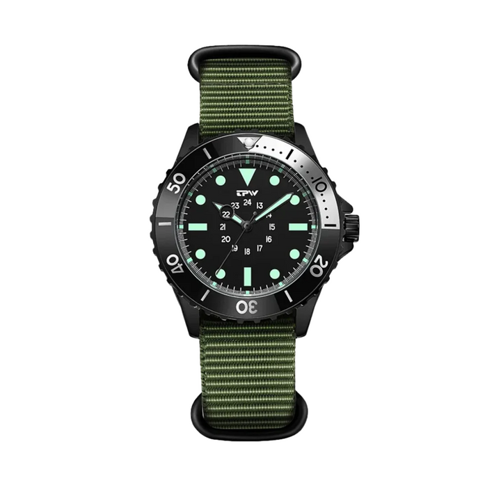 Relógio Clássico Com Marcadores Luminosos | 41mm