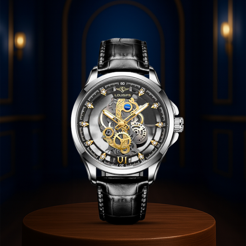 Relógio Casual Empresarial Com Design De Dupla Face | 40.5mm