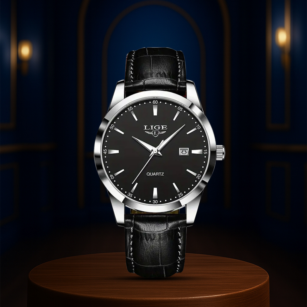 Relógio De Pulso Masculino De Quartzo Casual | 40mm