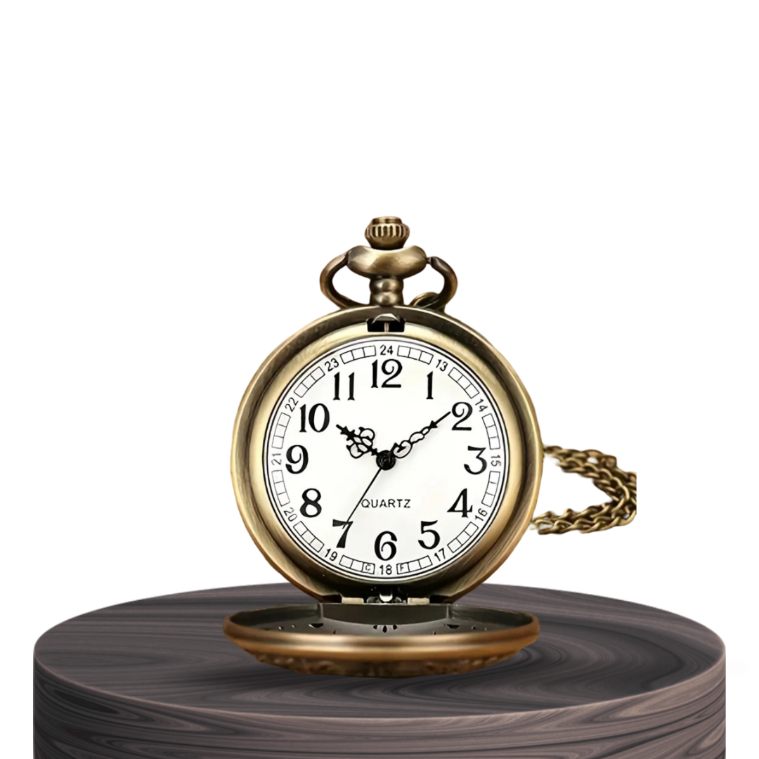 Relógio De Bolso Motociclista Luxuoso | 45mm