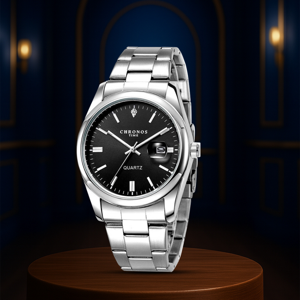 Relógio Clássico Empresarial Luminoso | 41mm