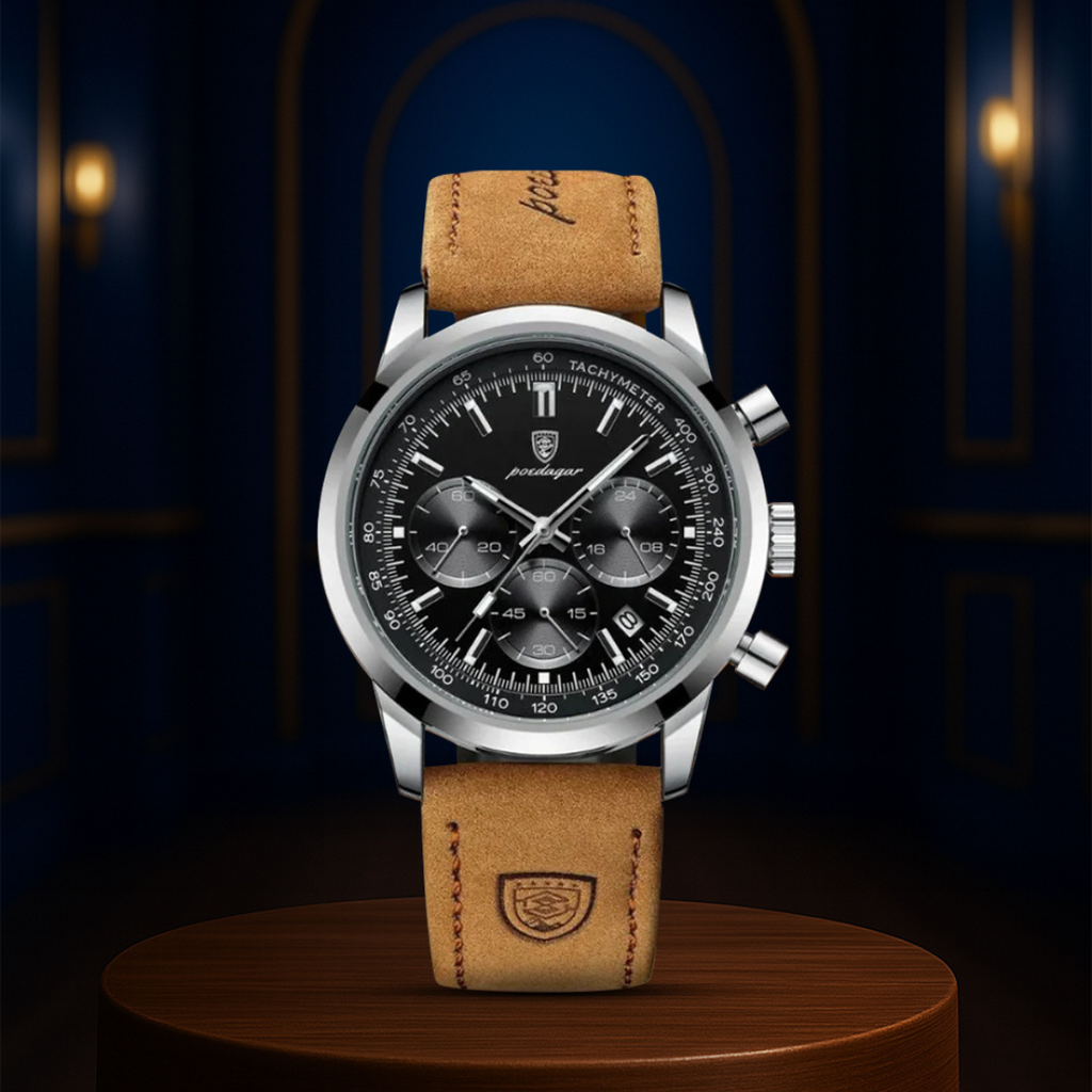Relógio Cronógrafo Masculino De Luxo | 41mm