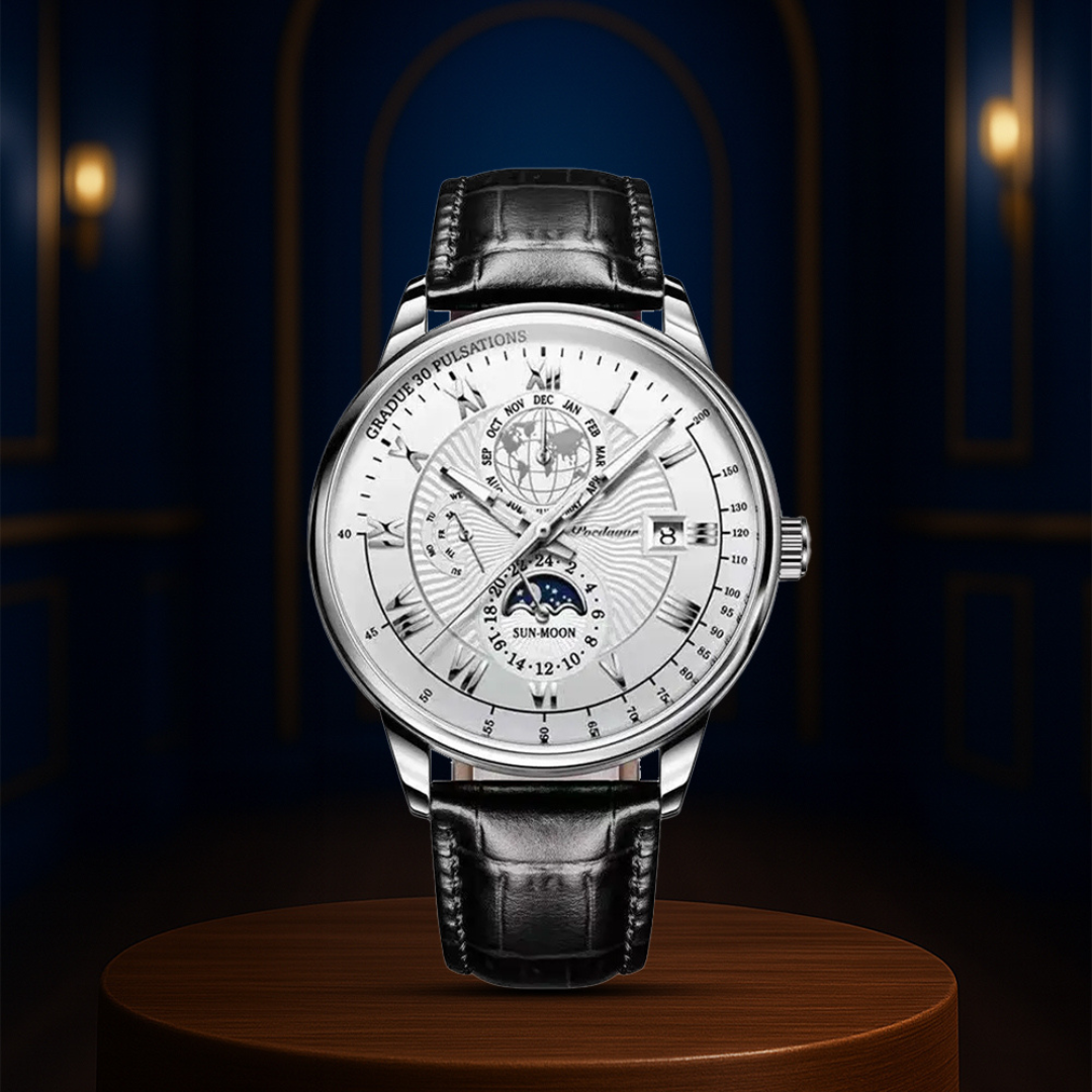 Relógio De Quartzo Moderno De Luxo | 40mm