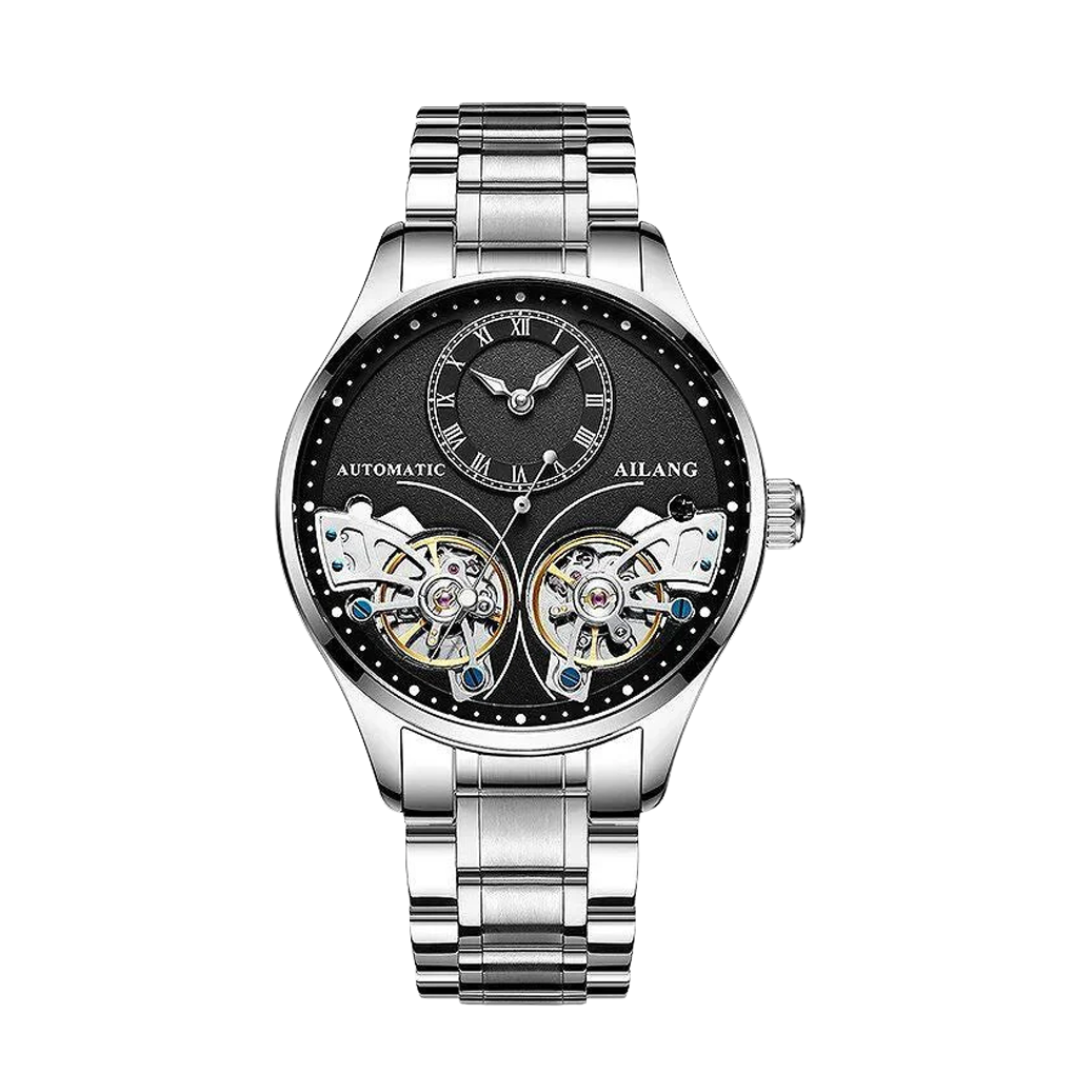 Relógio De Prestígio Com Duplo Turbilhão | 41 mm