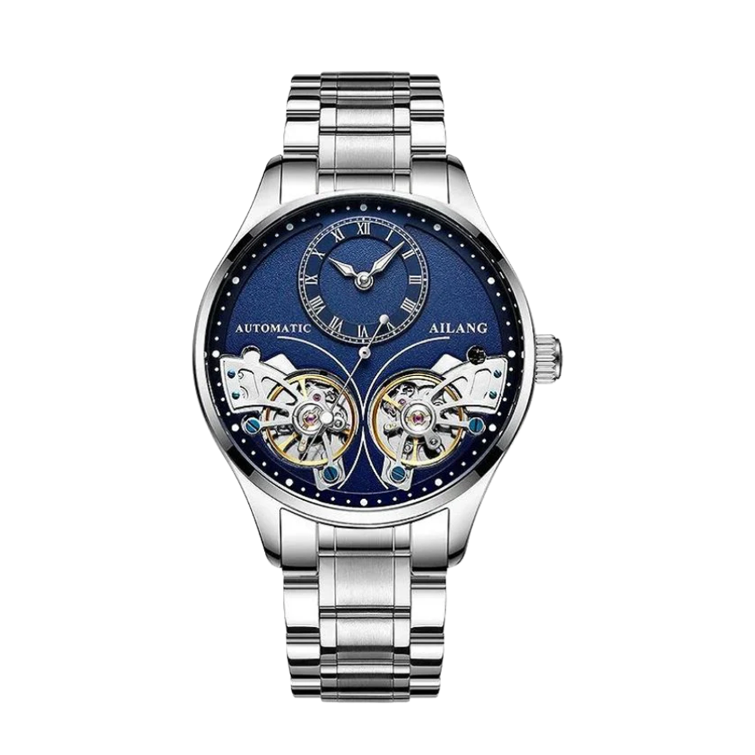 Relógio De Prestígio Com Duplo Turbilhão | 41 mm