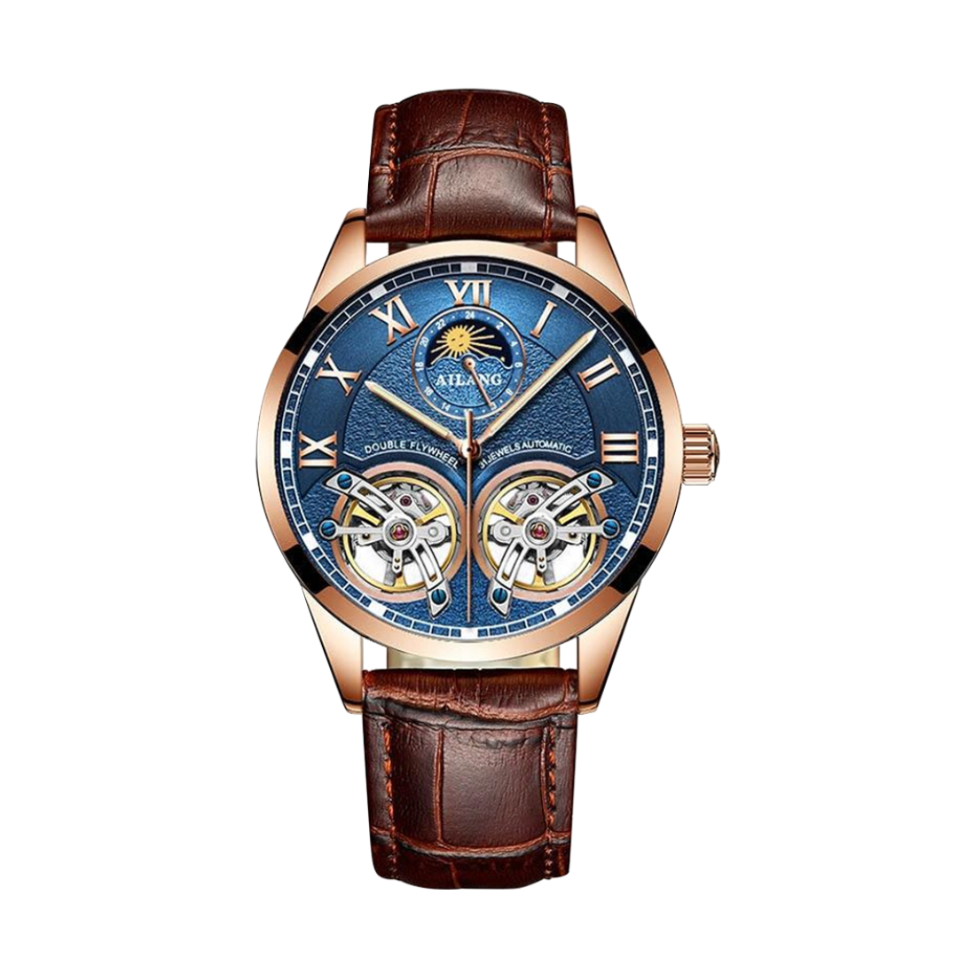 Relógio Celestial Com Duplo Turbilhão | 41mm