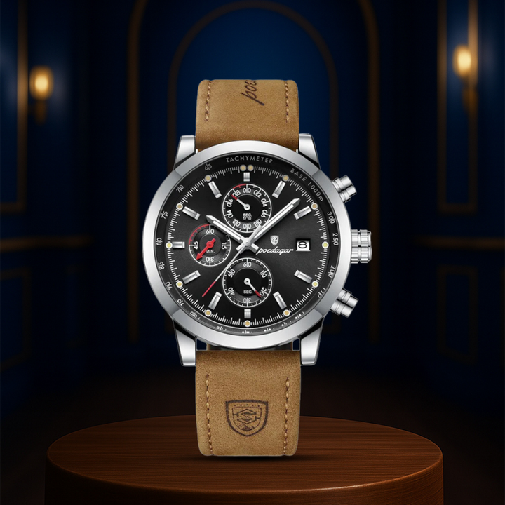 Relógio Masculino De Luxo E Estilo Moderno | 44mm