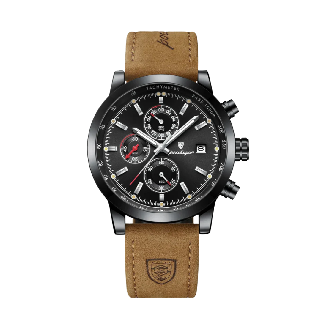 Relógio Masculino De Luxo E Estilo Moderno | 44mm