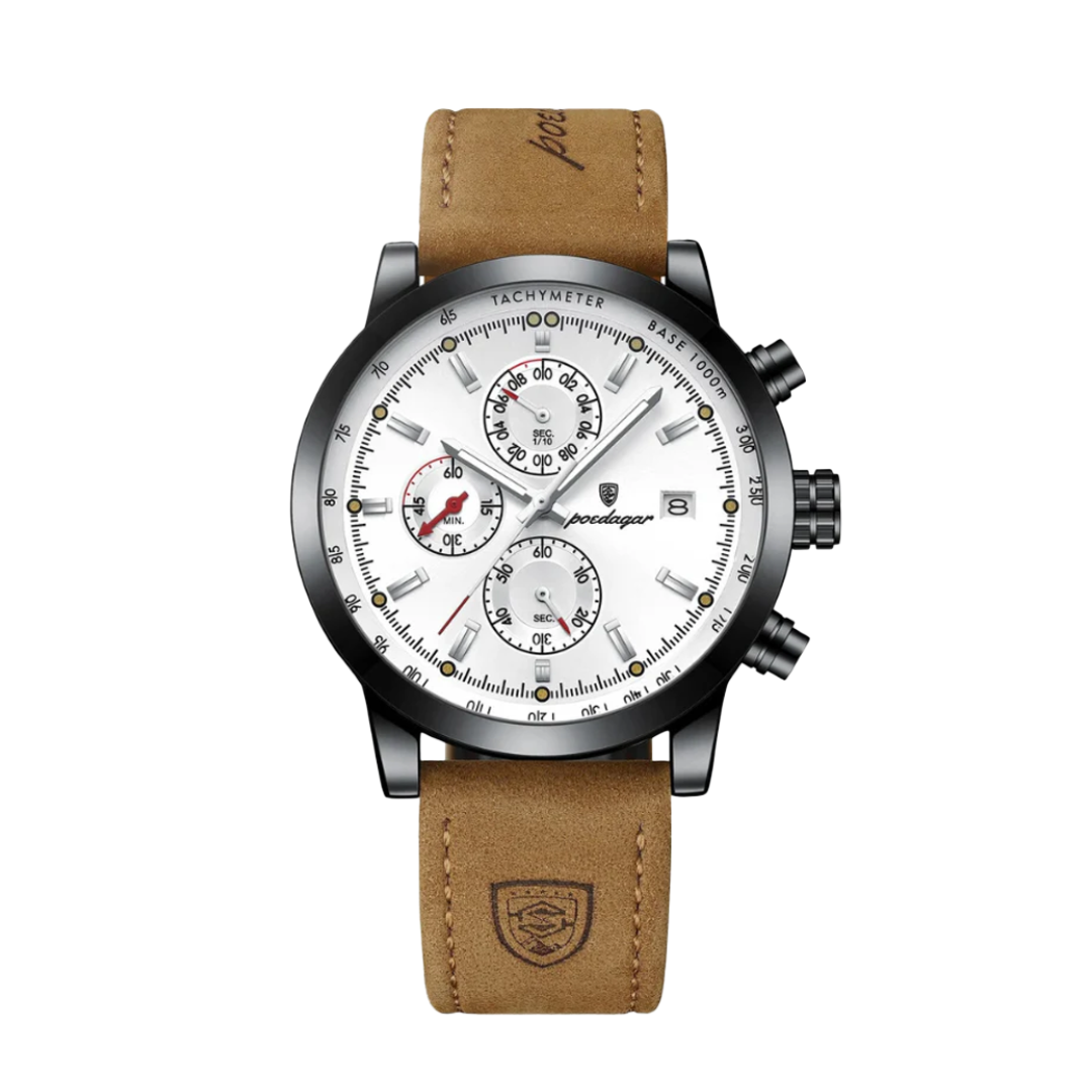 Relógio Masculino De Luxo E Estilo Moderno | 44mm