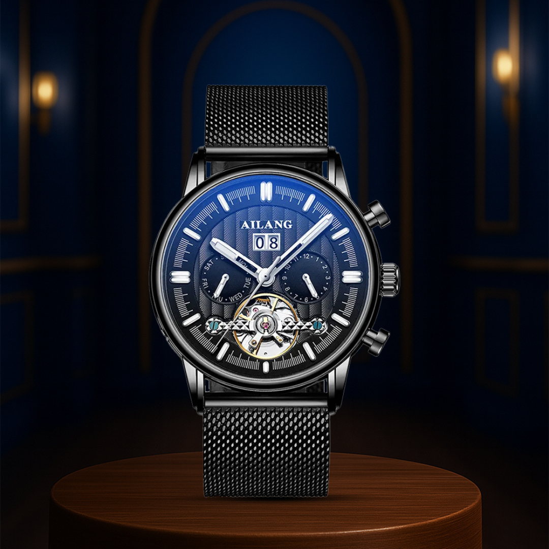 Relógio Mecânico Com Turbilhão | 41mm