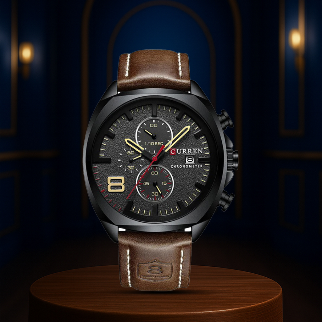 Relógio Cronógrafo Moderno | 47mm