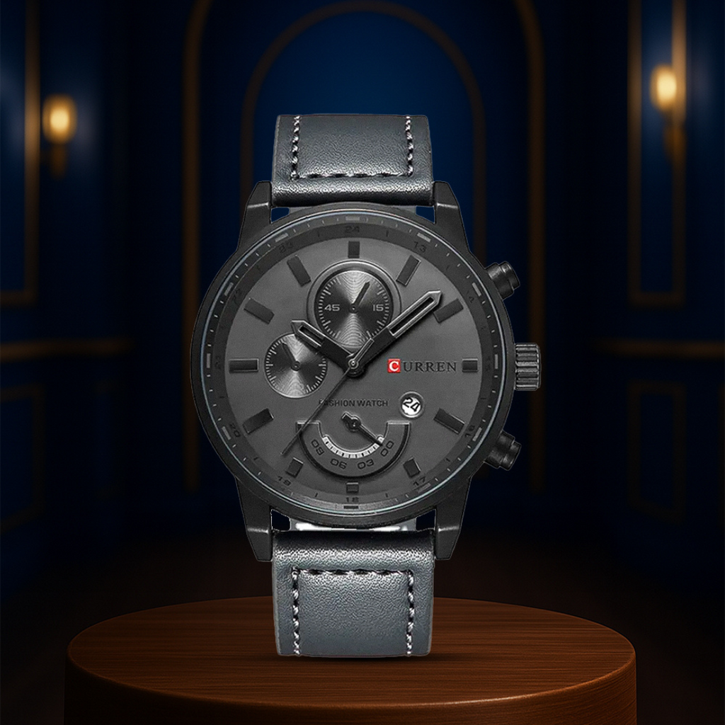 Relógio Cronógrafo Desportivo Dinâmico | 42.9mm